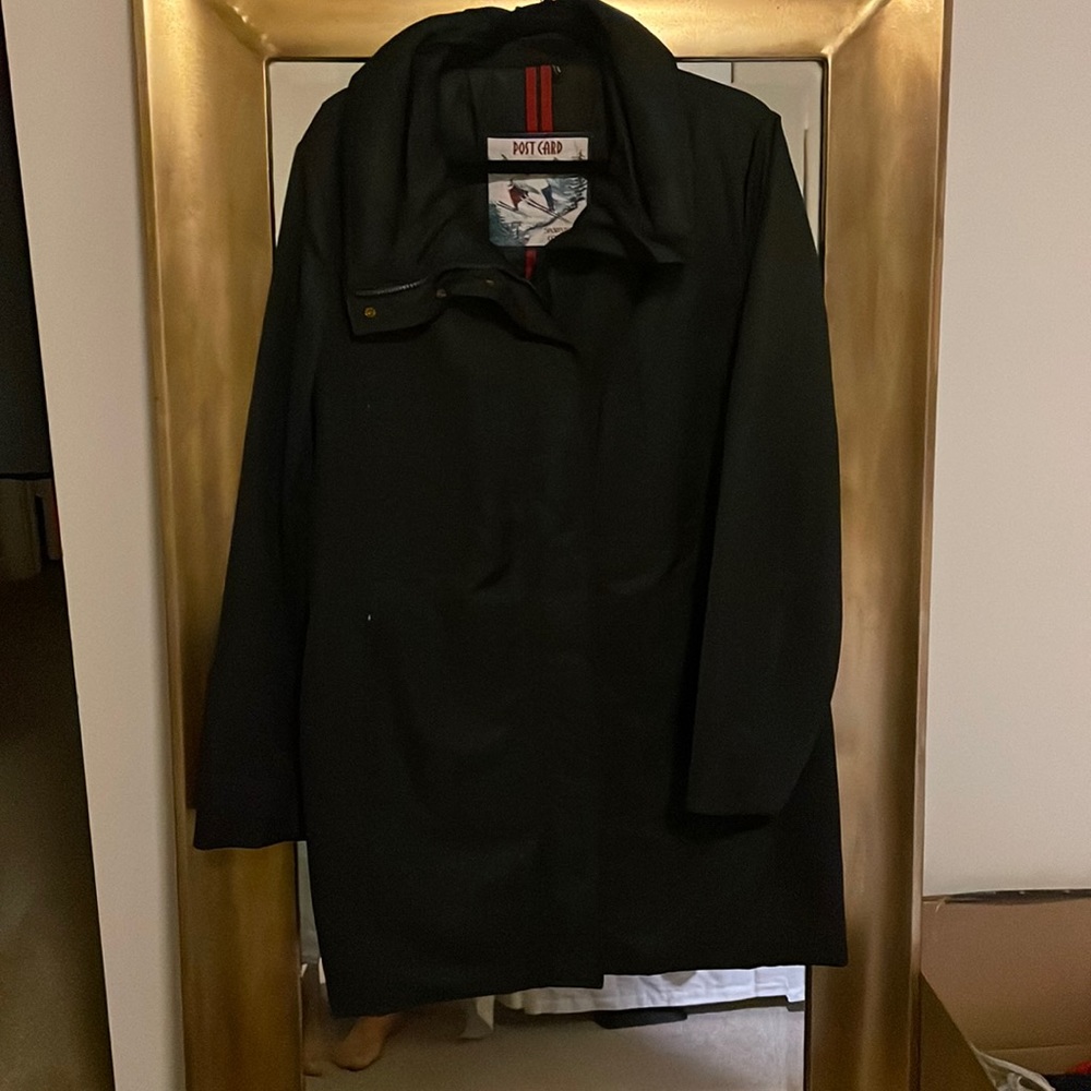 Post card coat
